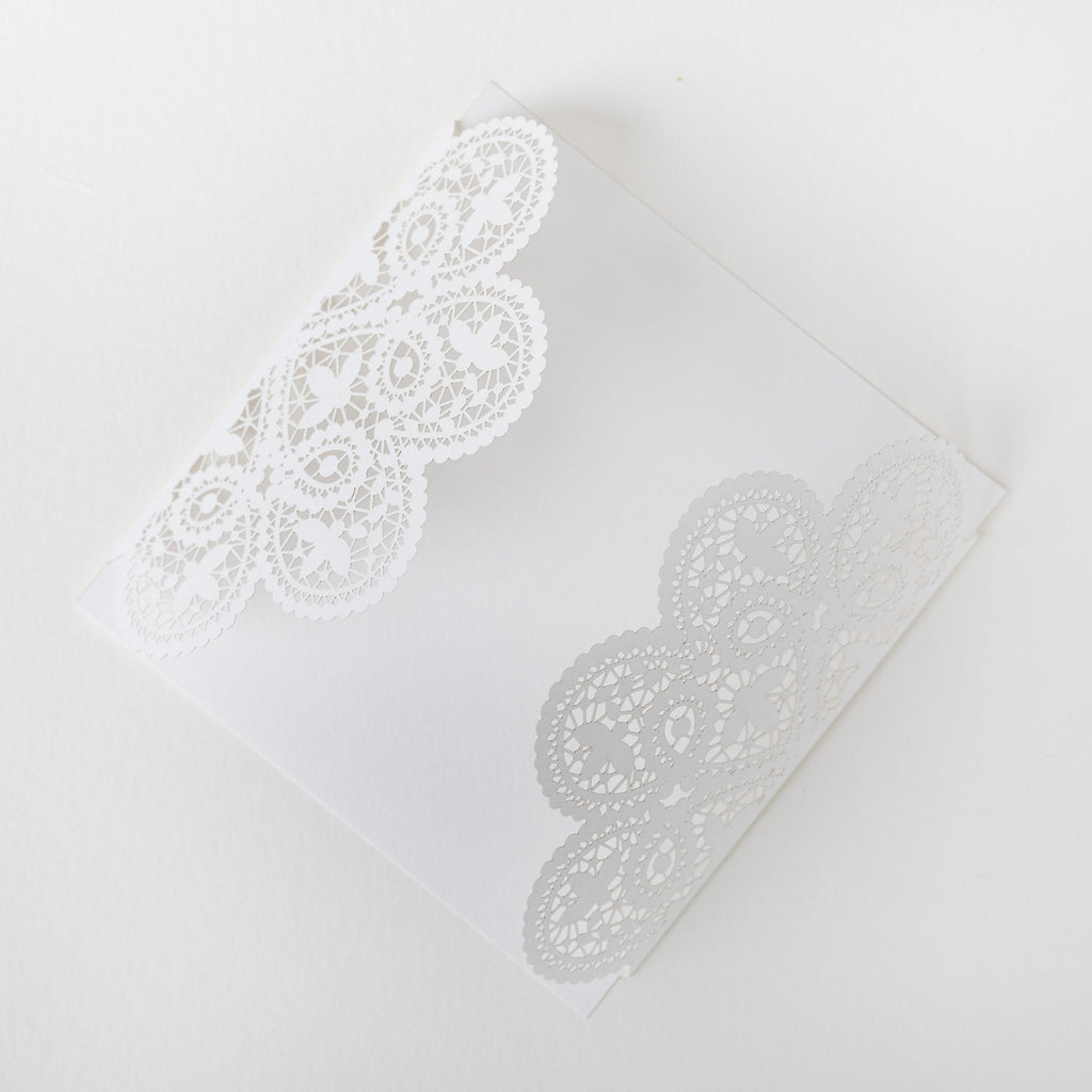 Ivory Laser Cut Cover