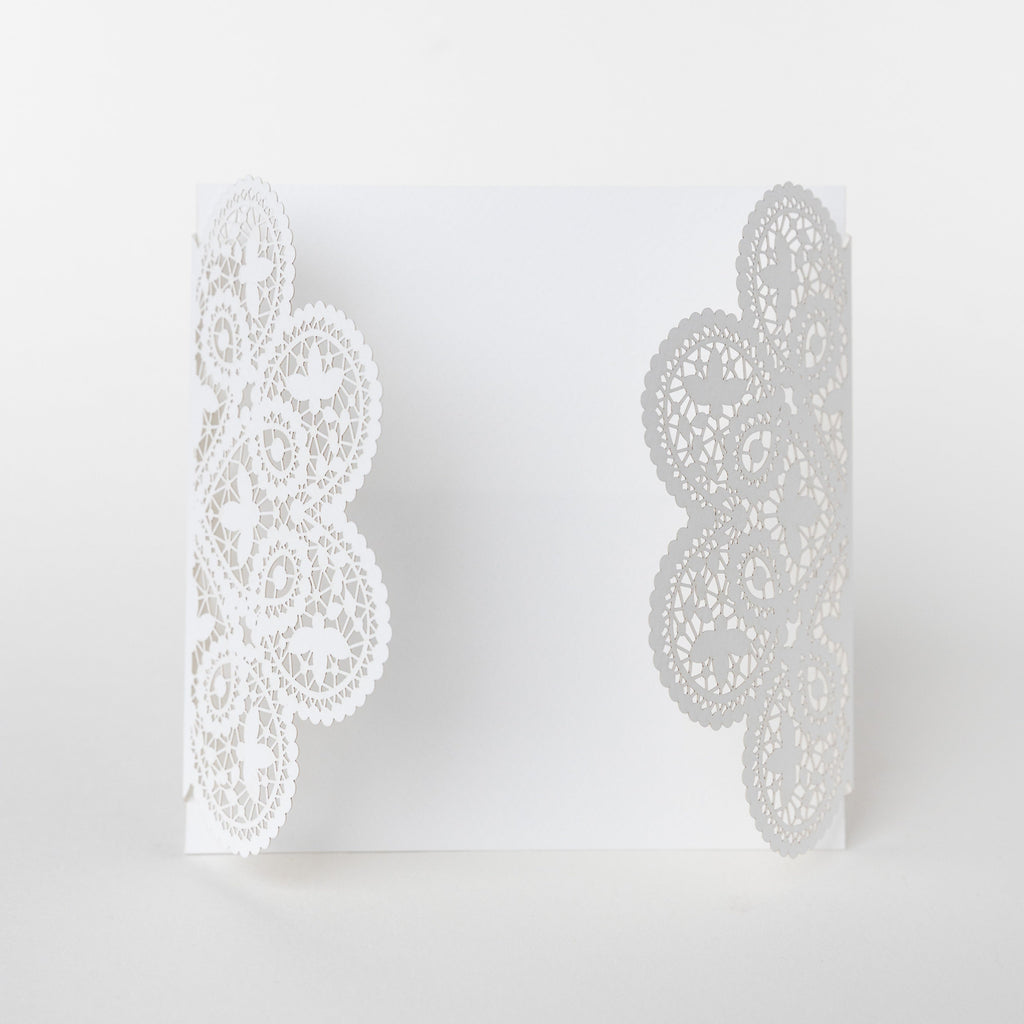 Ivory Laser Cut Cover