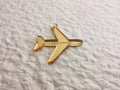 Airplane Charms for Destination Wedding Invitations, Personalized Airplane Tags