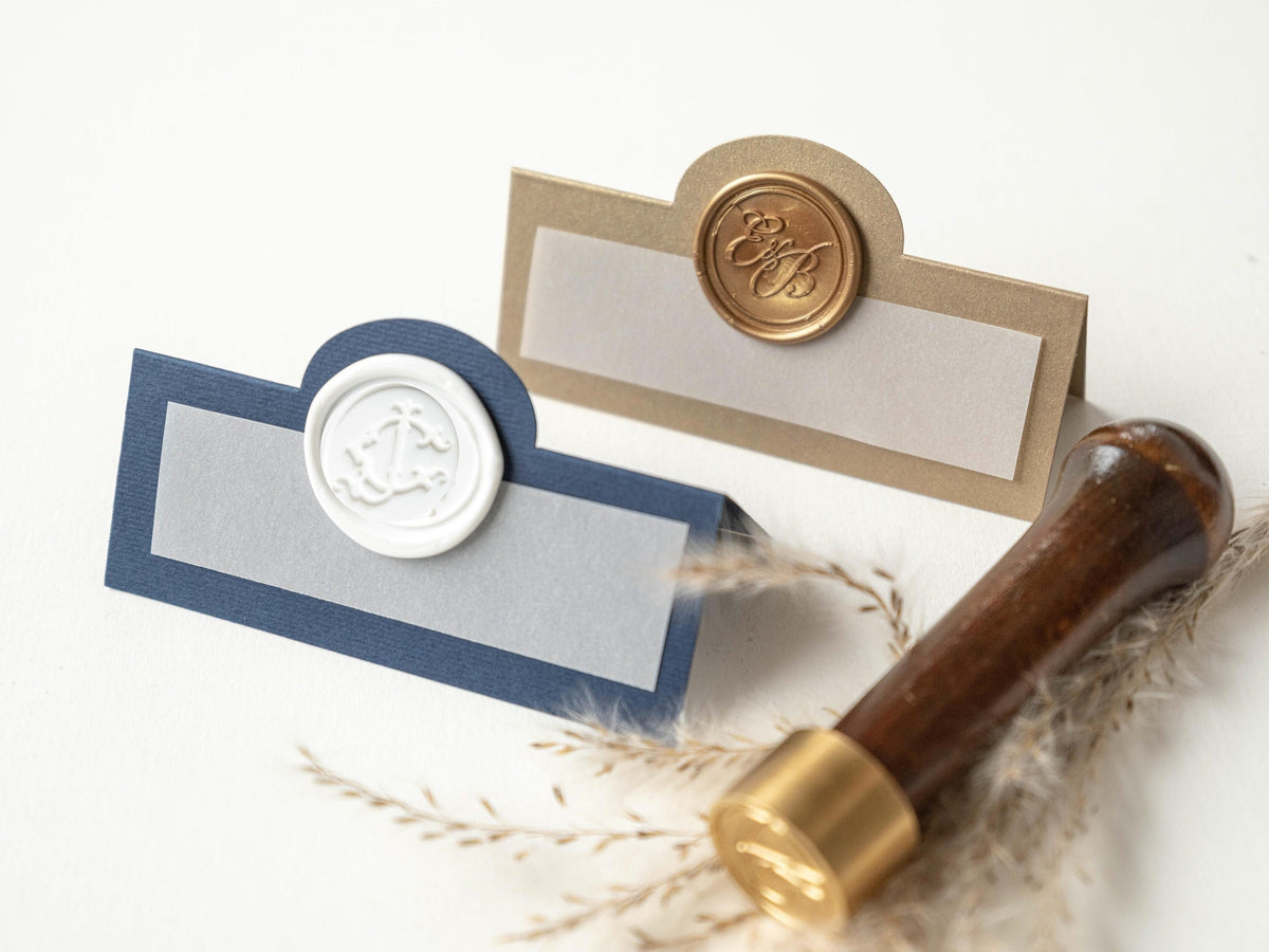 Personalized Wax Seal Stickers, Self-Adhesive Monogram Wax Seals, Wedding Invitations wax seal, Letters Wax Seal