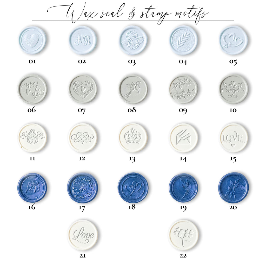 Custom Adhesive Wax Seals for Wedding Envelopes and Invitations, Gold Wax Seal Stickers, Stick Wax Stamps, Personalized Monogram