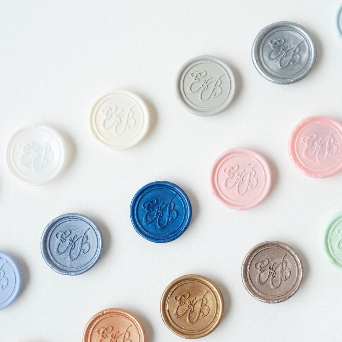 Personalized Wax Seal Stickers, Self-Adhesive Monogram Wax Seals, Wedding Invitations wax seal, Letters Wax Seal