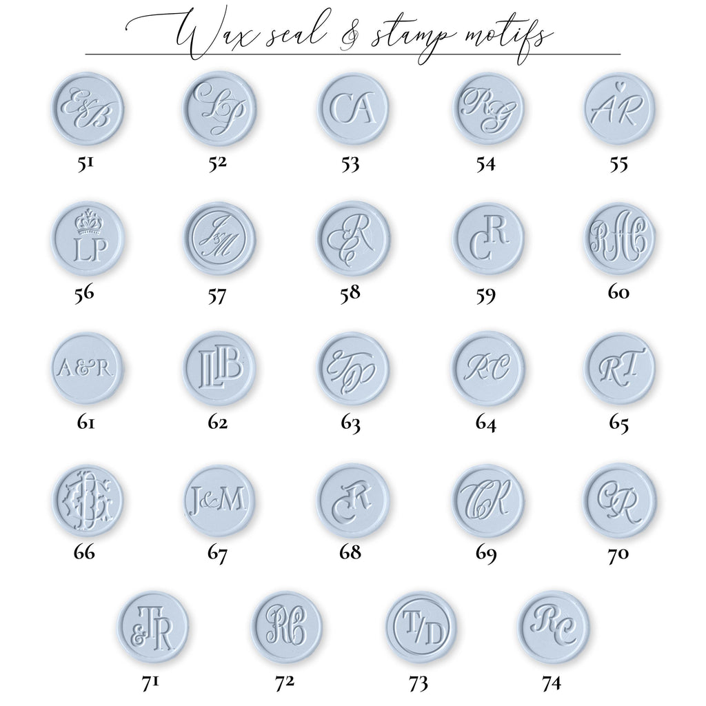 Personalized Wax Seal Stickers, Self-Adhesive Monogram Wax Seals, Wedding Invitations wax seal, Letters Wax Seal